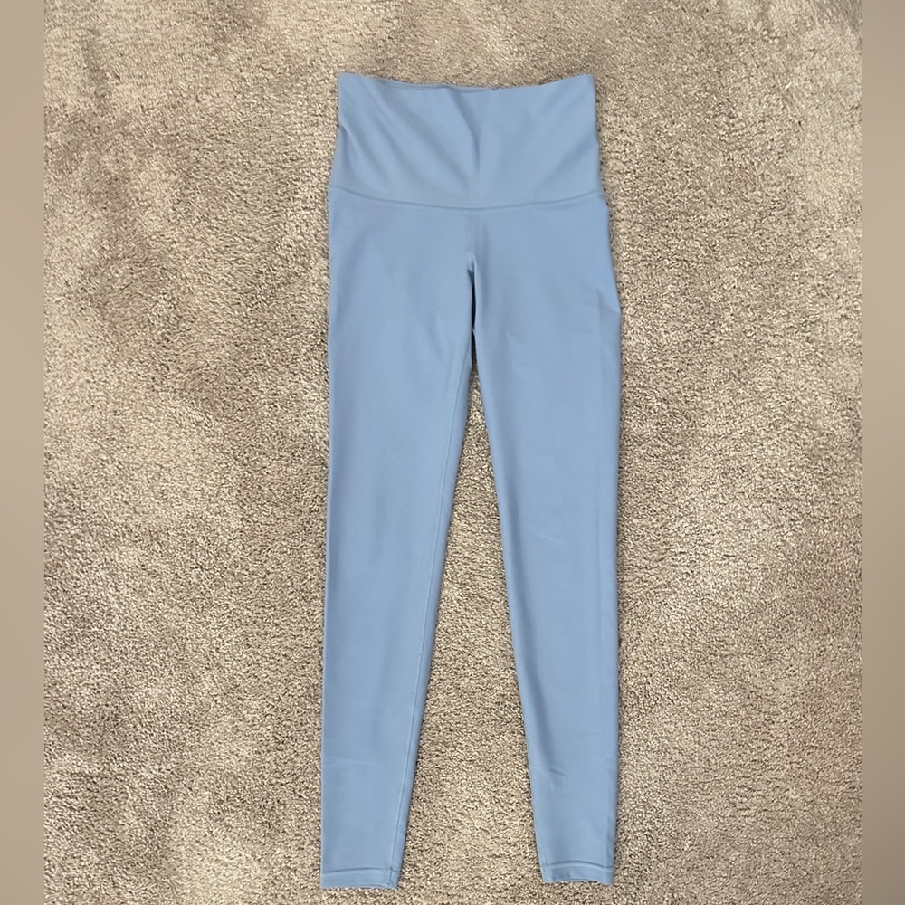 Light Blue High-Waisted Leggings